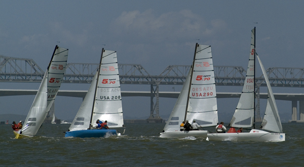 Open 5.70s racing in the South Bay