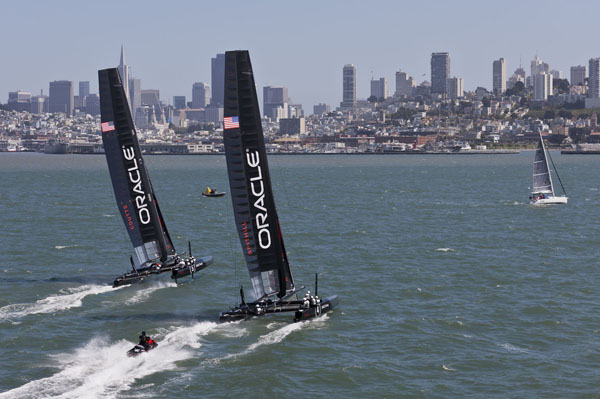 Oracle Racing on the Cityfront