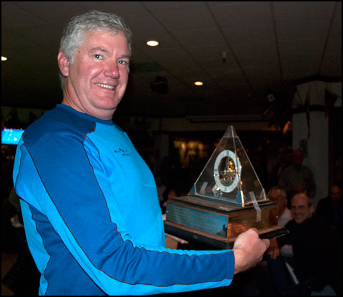 Bill Erkelens with trophy